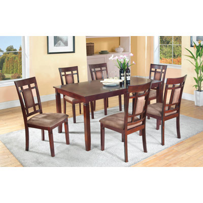 darby home co patrick 7 piece dining set & reviews | wayfair darby home co patrick 7 piece dining set & reviews | wayfair