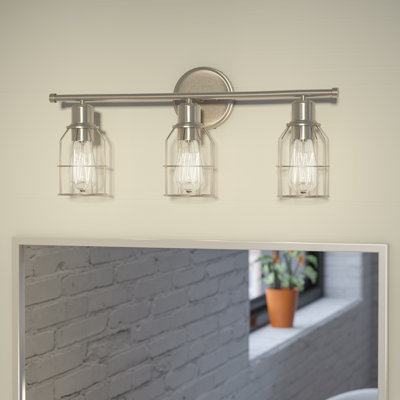 Bathroom Vanity Lights Austin Tx varick gallery saltzman 3-light vanity light & reviews | wayfair Bathroom Vanity Lights Austin Tx varick gallery saltzman 3-light vanity light & reviews | wayfair