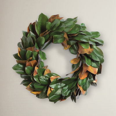 DIY: $15 Dried Magnolia Wreath - Olive Jude