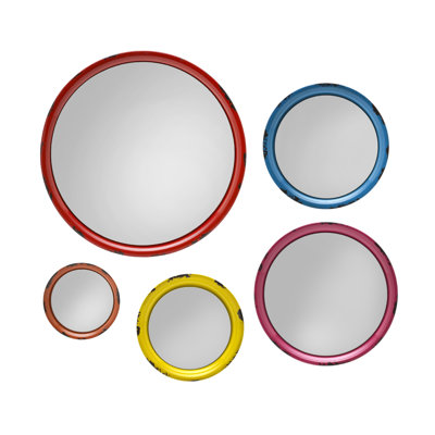 Wall Mirror Set august grove 5 piece round wall mirror set & reviews | wayfair Wall Mirror Set august grove 5 piece round wall mirror set & reviews | wayfair