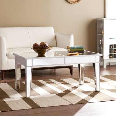 Mirrored Coffee Table willa arlo interiors markita mirrored coffee table & reviews | wayfair Mirrored Coffee Table willa arlo interiors markita mirrored coffee table & reviews | wayfair