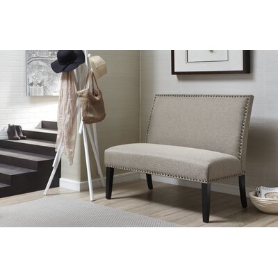 Kempston Nail Head Upholstered Banquette