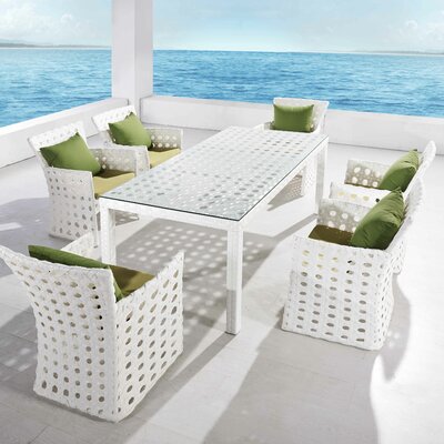 Orchard 7 Piece Dining Set with Cushions