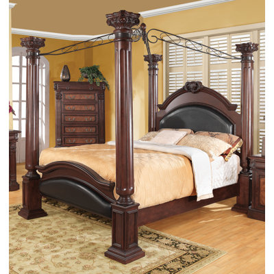 Poster Canopy Bed astoria grand fechteler upholstered canopy bed & reviews | wayfair Poster Canopy Bed astoria grand fechteler upholstered canopy bed & reviews | wayfair