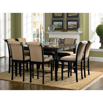 Infini Furnishings 9 Piece Counter Height Dining Set