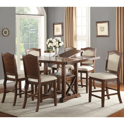Amelie 7 Piece Counter Height Dining Set