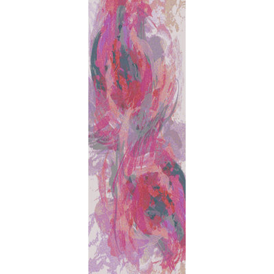 Laude Run Donie Hot Pink Area Rug Reviews Wayfair