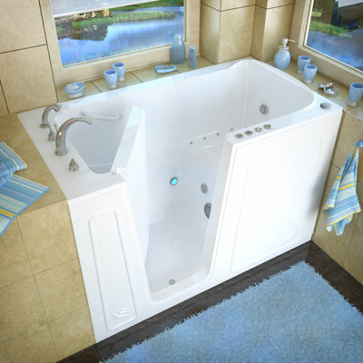 Therapeutic Tubs Aspen 60 X 32 Whirlpool Air Jetted Bathtub Reviews Wayfair Therapeutic Tubs Aspen 60 X 32 Whirlpool Air Jetted Bathtub Reviews Wayfair