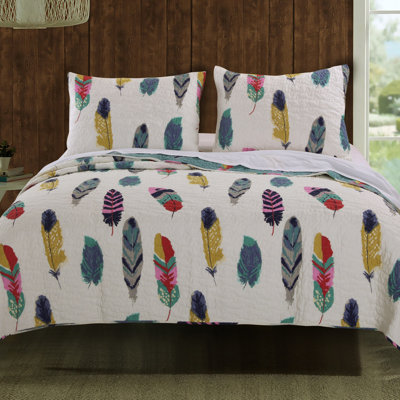 greenland home fashions dream catcher reversible quilt set greenland home fashions dream catcher reversible quilt set