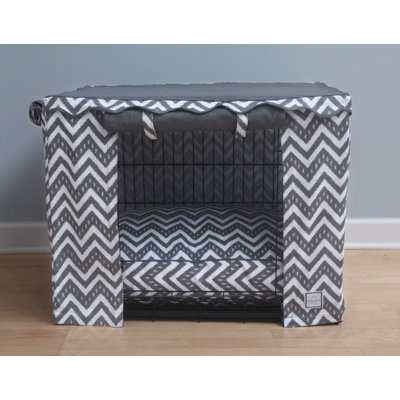 Dog Crate Covers bowhausnyc fair isle dog crate cover & reviews | wayfair Dog Crate Covers bowhausnyc fair isle dog crate cover & reviews | wayfair