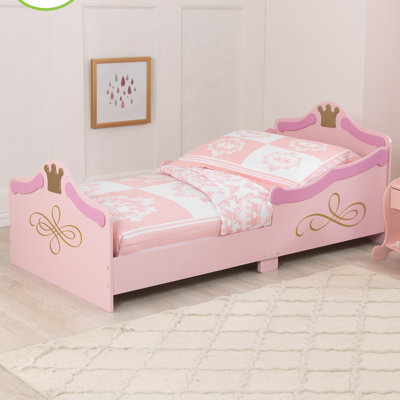 kidkraft princess convertible toddler bed & reviews | wayfair.co.uk kidkraft princess convertible toddler bed & reviews | wayfair.co.uk