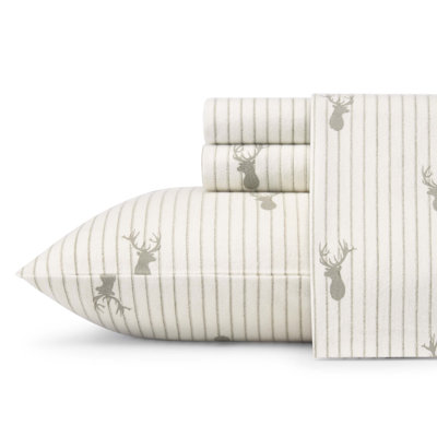 eddie bauer deer lodge flannel sheet set reviews wayfair eddie bauer sheets