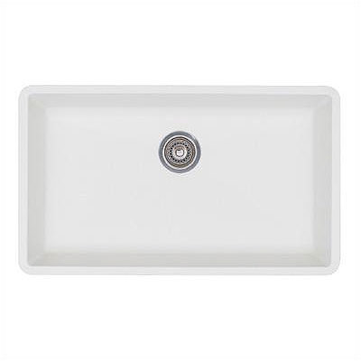 White Single Bowl Kitchen Sink blanco precis 32" x 19" super single bowl kitchen sink & reviews White Single Bowl Kitchen Sink blanco precis 32" x 19" super single bowl kitchen sink & reviews