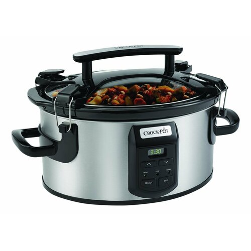 6-Quart Single Hand Cook Carry® Oval Slow Cooker by Crock-pot