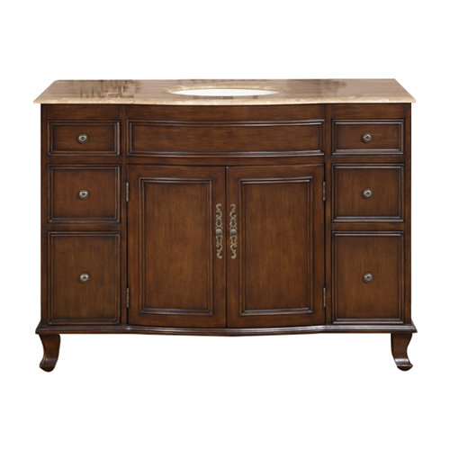 Silkroad Exclusive Ostia 48" Single Bathroom Vanity Set & Reviews Wayfair