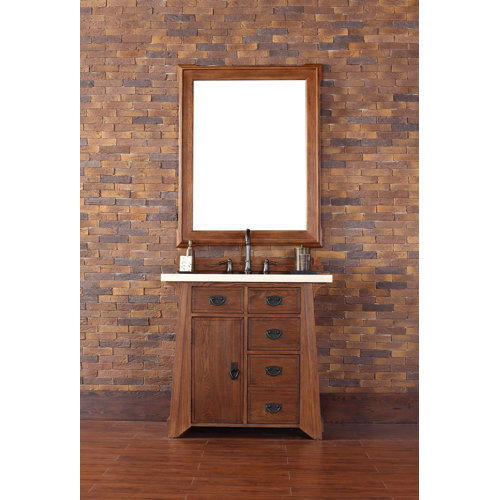 James Martin Furniture Pasadena 36" Single Antique Oak Bathroom Vanity