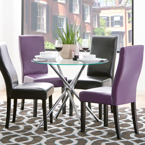 Zipcode™ Design Vince Glass Round Dining Table & Reviews ...