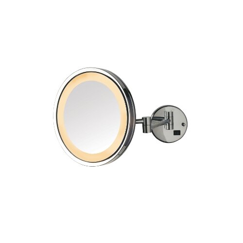 Jerdon Halo Light Wall Mounted Mirror & Reviews | Wayfair - Jerdon Halo Light Wall Mounted Mirror