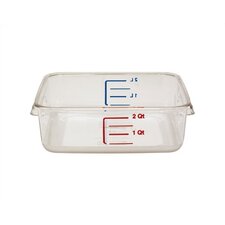  64 Oz. Square Storage Container  Rubbermaid Commercial Products 