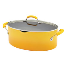  Porcelain Nonstick 8 Qt. Stock Pot with Lid  Rachael Ray 