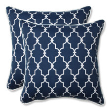 Fresh Garden Gate Outdoor/Indoor Throw Pillow (Set of 2) Fresh Garden Gate Outdoor/Indoor Throw Pillow (Set of 2)