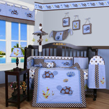  Boutique Sea Turtle 13 Piece Crib Bedding Set  Geenny 