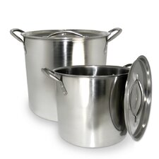  Stock Pot Set with Lid  Cook Pro 