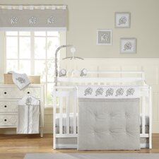  Elephant Chic 11 Piece Crib Bedding Set  Laugh, Giggle & Smile 