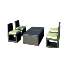 Reviews Deck Cetra 6 Piece Lounge Seating Group with Cushions