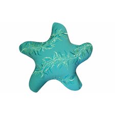  I Sea Life Outdoor Sunbrella Embroidered Starfish Throw Pillow  Rightside Design 