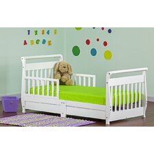  Toddler Sleigh Bed with Storage  Dream On Me 