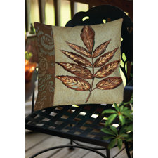 Great Reviews Golden Leaf 2 Indoor/Outdoor Throw Pillow Great Reviews Golden Leaf 2 Indoor/Outdoor Throw Pillow