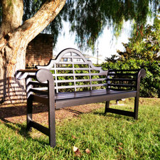 Today Only Sale Lutyens Aluminum Garden Bench