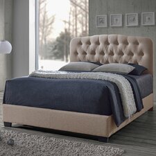  Baxton Studio Upholstered Panel Bed  Wholesale Interiors 