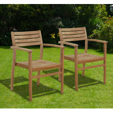 Spacial Price Canberra Stacking Dining Arm Chair (Set of 2)