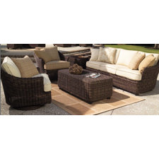 Lakeville Glider Chair with Cushion Reviews Patio Furniture