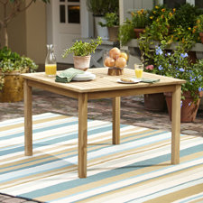 Lovely Summerton Teak Square Dining Table Lovely Summerton Teak Square Dining Table