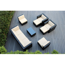Read Reviews Ohana 10 Piece Deep Seating Group with Cushions