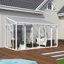  San Remo Patio 14 Ft. W x 10 Ft. D Patio Enclosure  Palram 