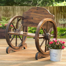 2017 Sale Aline Rustic Wood Chair