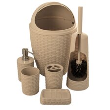  Brand Palm Luxe 6-Piece Bathroom Accessory Set  Superior Performance 
