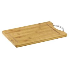  Bamboo Cutting Board with Handle  Home Basics 