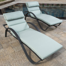 Today Sale Only Northridge Chaise Lounge with Cushion (Set of 2) Today Sale Only Northridge Chaise Lounge with Cushion (Set of 2)