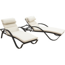 Discount Northridge Chaise Lounge with Cushion (Set of 2)