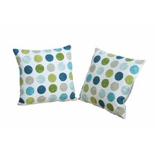  Boardman Dots Indoor/Outdoor Throw Pillow (Set of 2)  Mercury Row® 