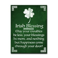  'Irish Blessing' Graphic Art on Canvas  Ready2hangart 