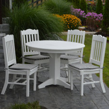 Today Only Sale 5 Piece Poly Dining Set