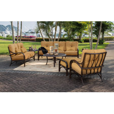 2017 Coupon Sundance 6 Piece Deep Seating Group with Cushions