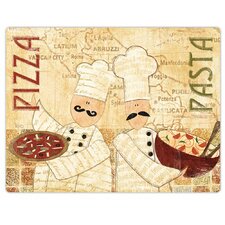  Pizza and Pasta Flexible Cutting Mat  CounterArt 