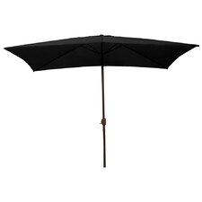  6.5' x 10' Rectangular Market Umbrella  Northlight Seasonal 